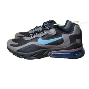 Nike Air Max 270 React (GS) Black Cerulean-Thunder size 6Y